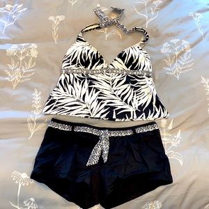 Jag brand Tankini with boy shorts!